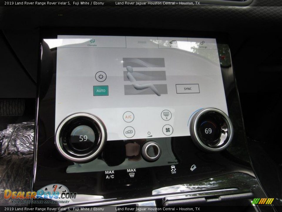 2019 Land Rover Range Rover Velar S Fuji White / Ebony Photo #36