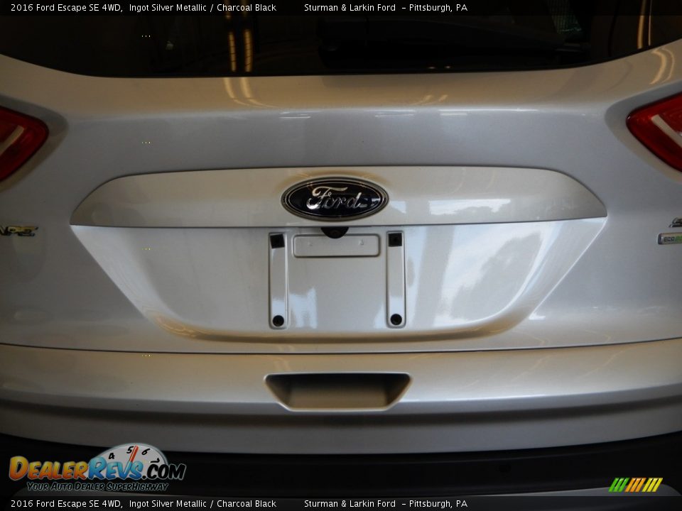 2016 Ford Escape SE 4WD Ingot Silver Metallic / Charcoal Black Photo #7