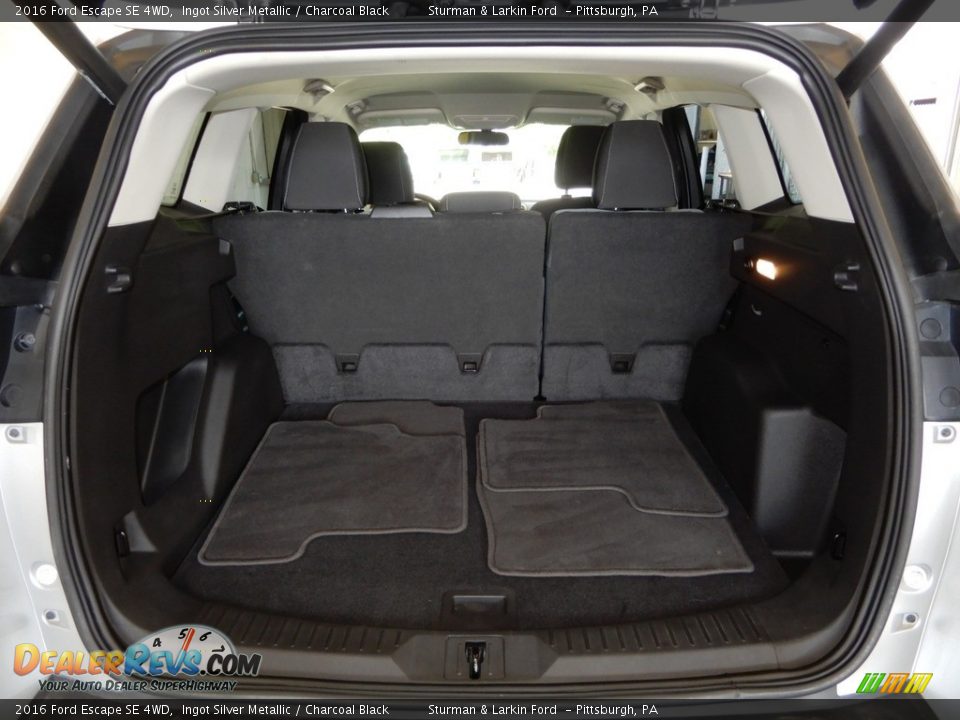 2016 Ford Escape SE 4WD Ingot Silver Metallic / Charcoal Black Photo #8