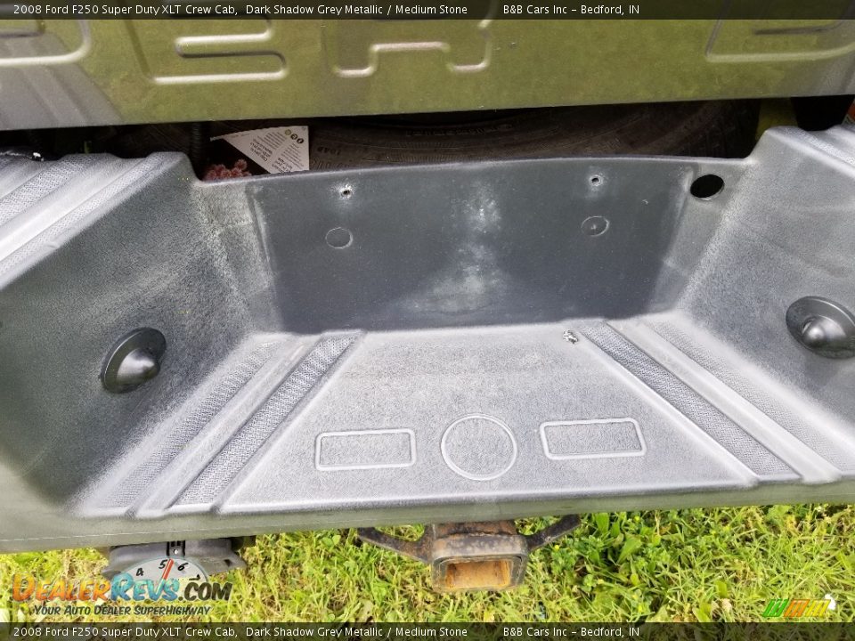 2008 Ford F250 Super Duty XLT Crew Cab Dark Shadow Grey Metallic / Medium Stone Photo #21