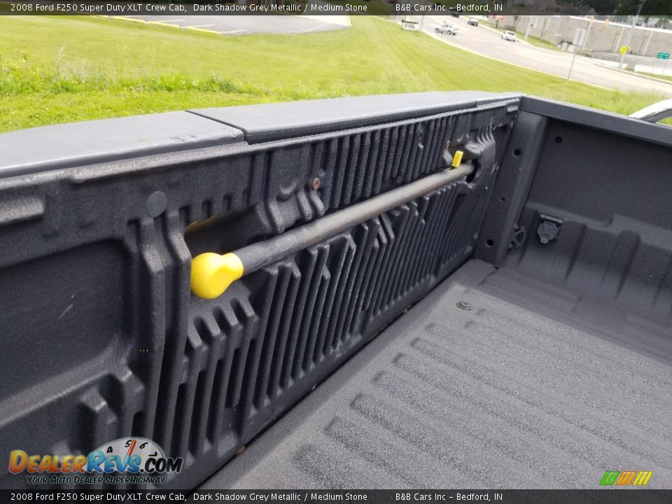 2008 Ford F250 Super Duty XLT Crew Cab Dark Shadow Grey Metallic / Medium Stone Photo #22