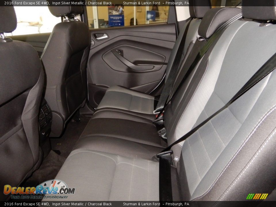 2016 Ford Escape SE 4WD Ingot Silver Metallic / Charcoal Black Photo #16