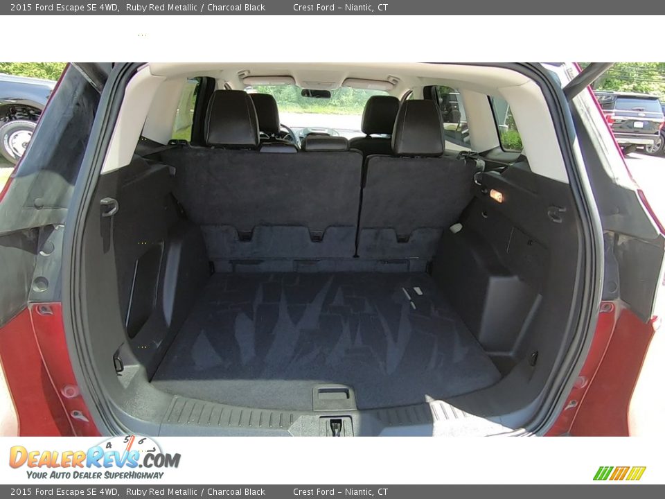 2015 Ford Escape SE 4WD Ruby Red Metallic / Charcoal Black Photo #21