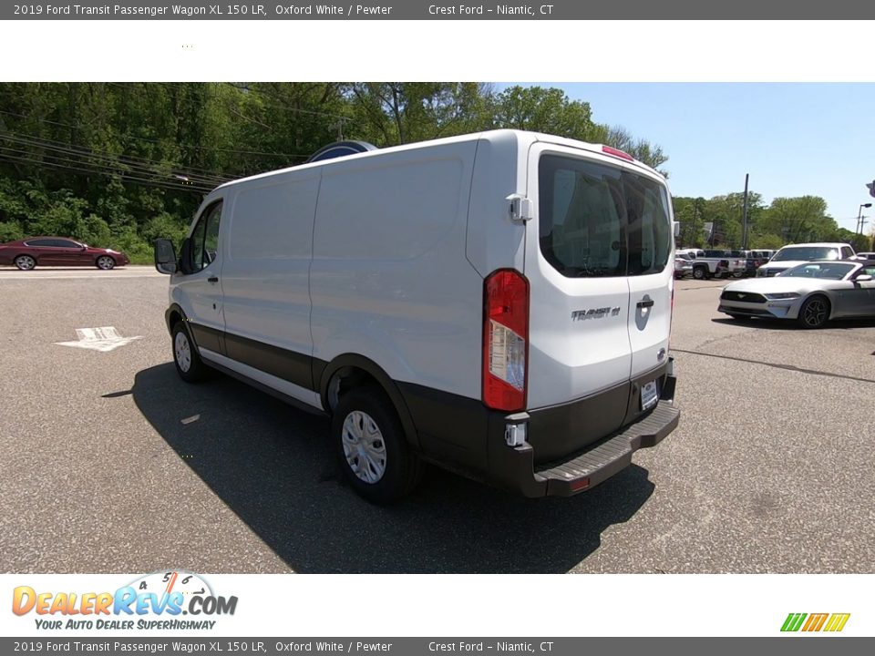 2019 Ford Transit Passenger Wagon XL 150 LR Oxford White / Pewter Photo #5