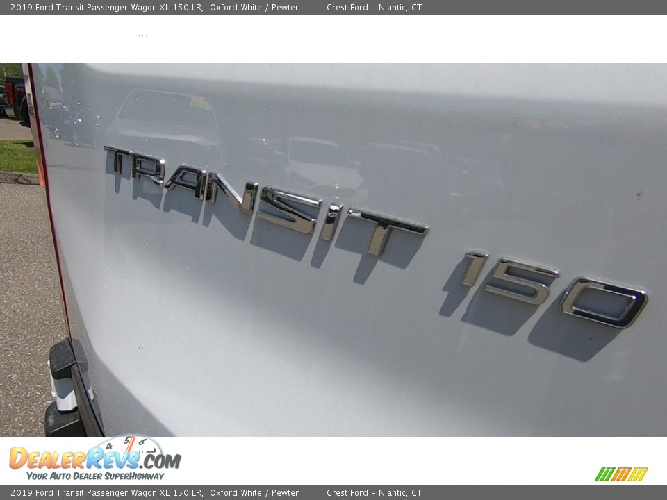 2019 Ford Transit Passenger Wagon XL 150 LR Oxford White / Pewter Photo #9