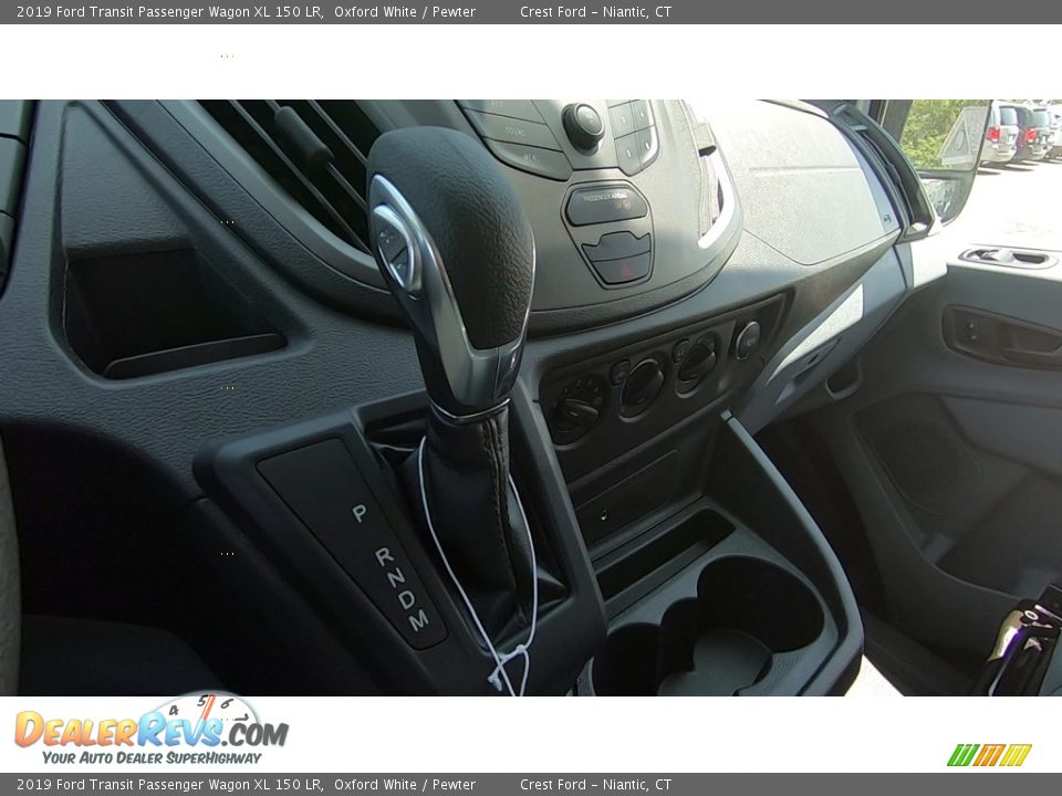 2019 Ford Transit Passenger Wagon XL 150 LR Oxford White / Pewter Photo #16
