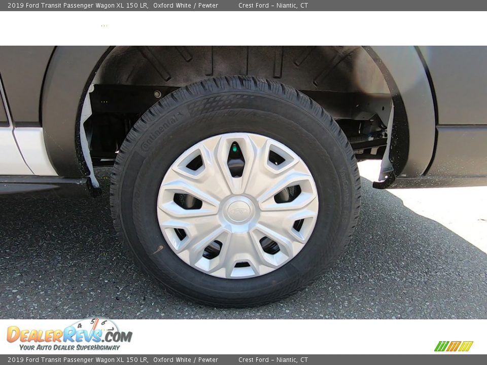 2019 Ford Transit Passenger Wagon XL 150 LR Oxford White / Pewter Photo #18