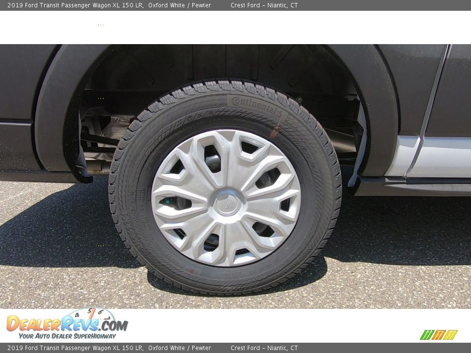 2019 Ford Transit Passenger Wagon XL 150 LR Oxford White / Pewter Photo #20