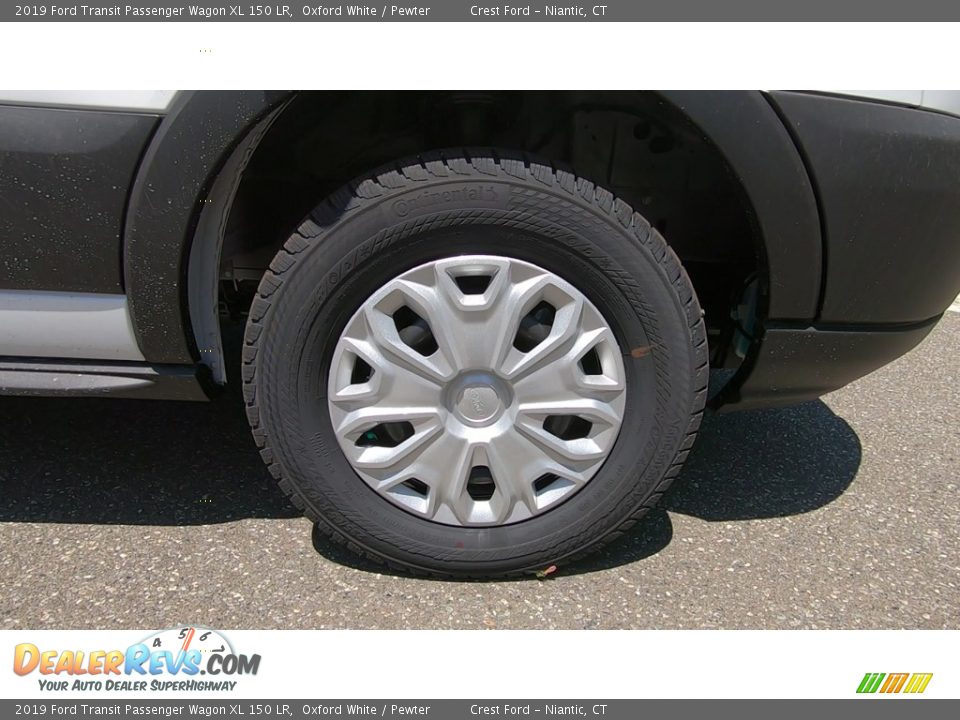 2019 Ford Transit Passenger Wagon XL 150 LR Oxford White / Pewter Photo #24