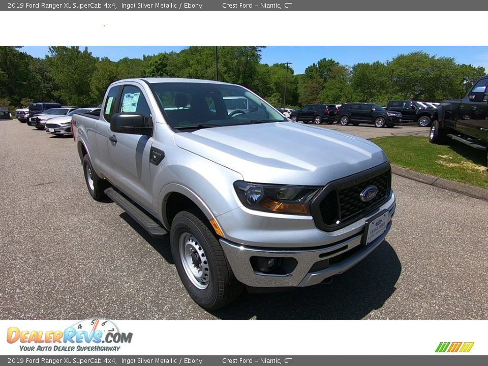 Front 3/4 View of 2019 Ford Ranger XL SuperCab 4x4 Photo #1