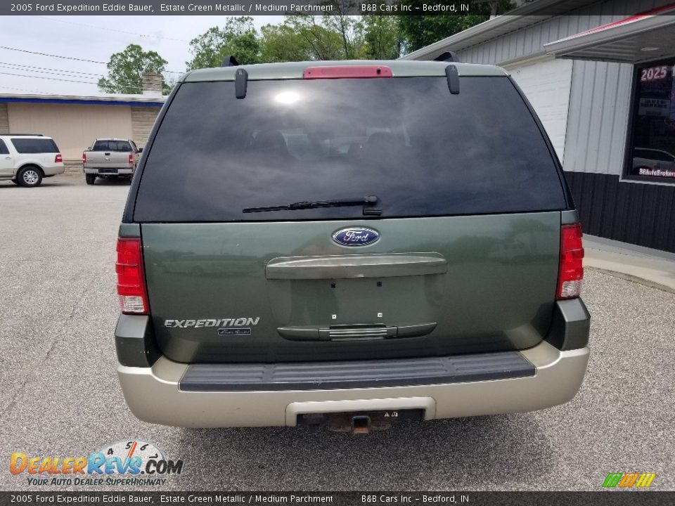 2005 Ford Expedition Eddie Bauer Estate Green Metallic / Medium Parchment Photo #5