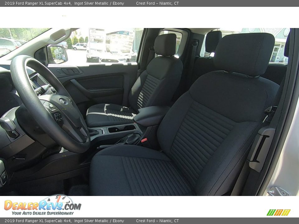 Front Seat of 2019 Ford Ranger XL SuperCab 4x4 Photo #11