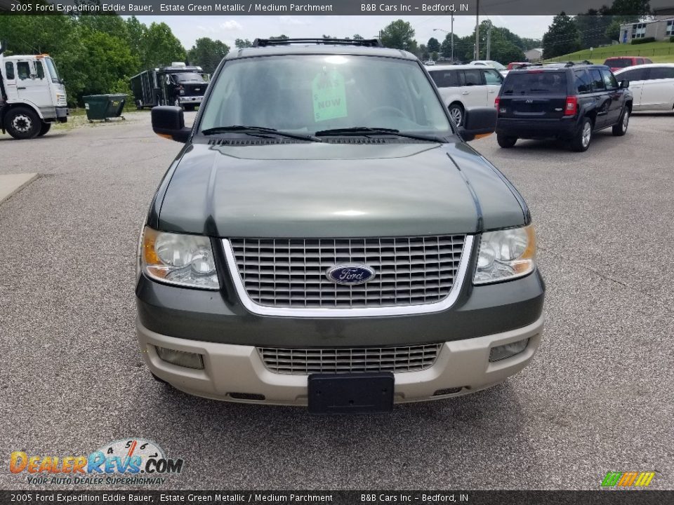 2005 Ford Expedition Eddie Bauer Estate Green Metallic / Medium Parchment Photo #9