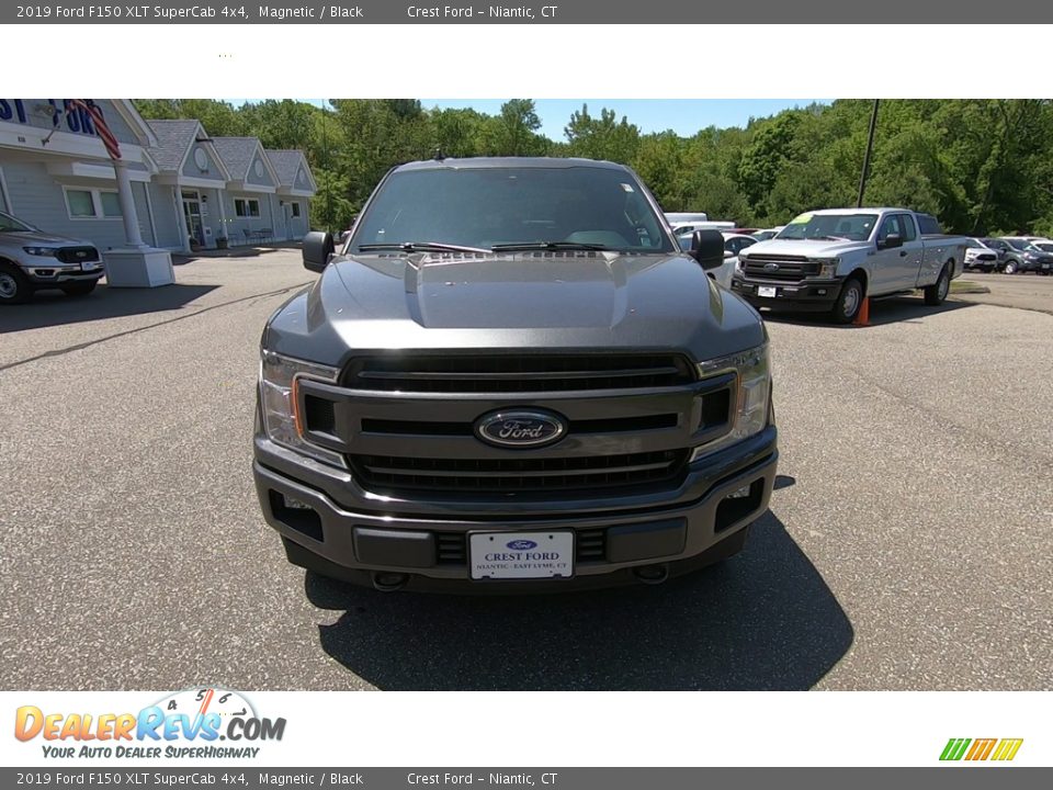 2019 Ford F150 XLT SuperCab 4x4 Magnetic / Black Photo #2