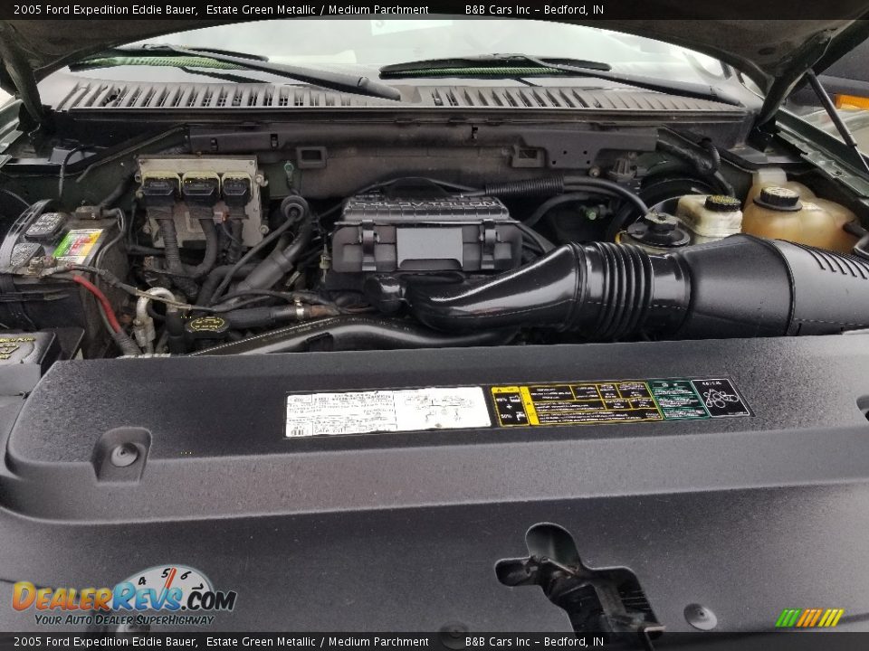 2005 Ford Expedition Eddie Bauer Estate Green Metallic / Medium Parchment Photo #31