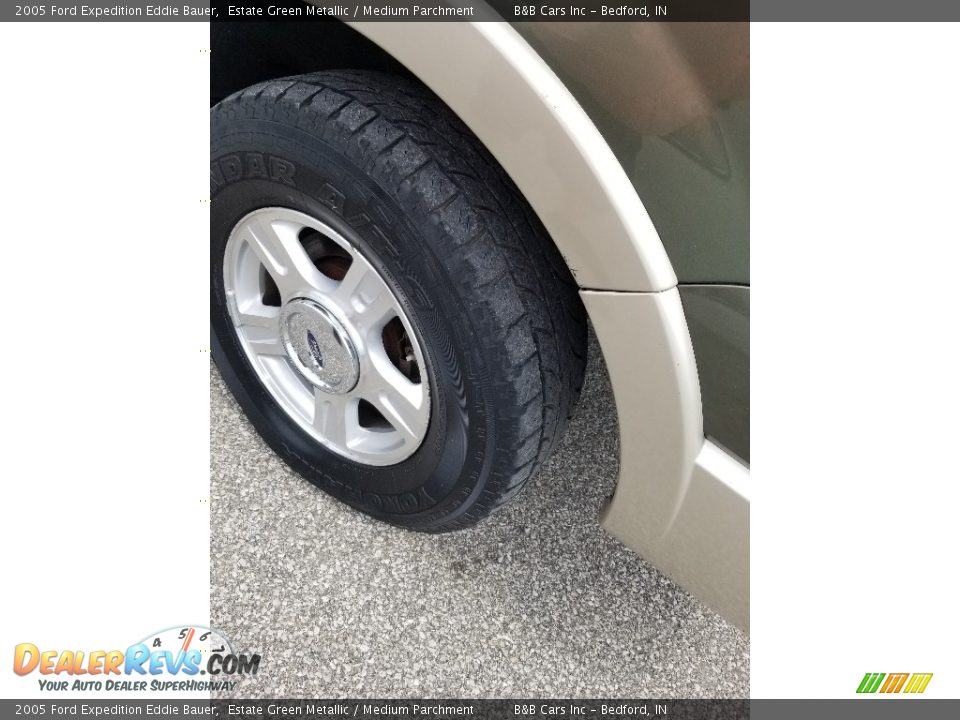 2005 Ford Expedition Eddie Bauer Estate Green Metallic / Medium Parchment Photo #34