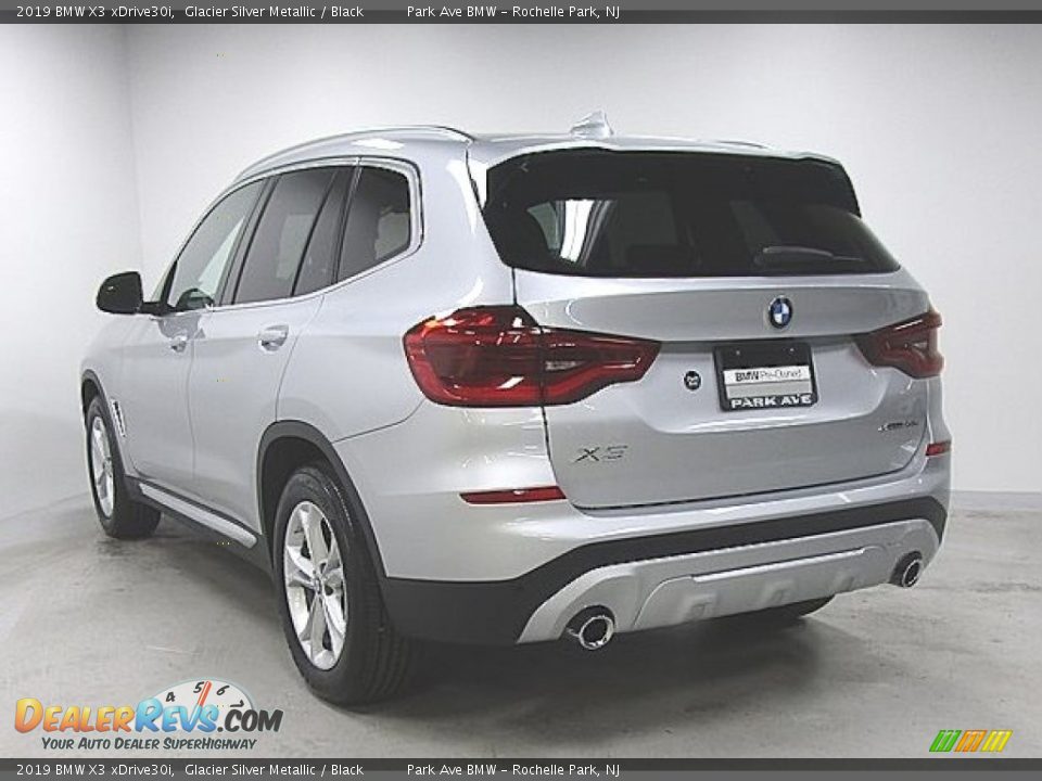 2019 BMW X3 xDrive30i Glacier Silver Metallic / Black Photo #3