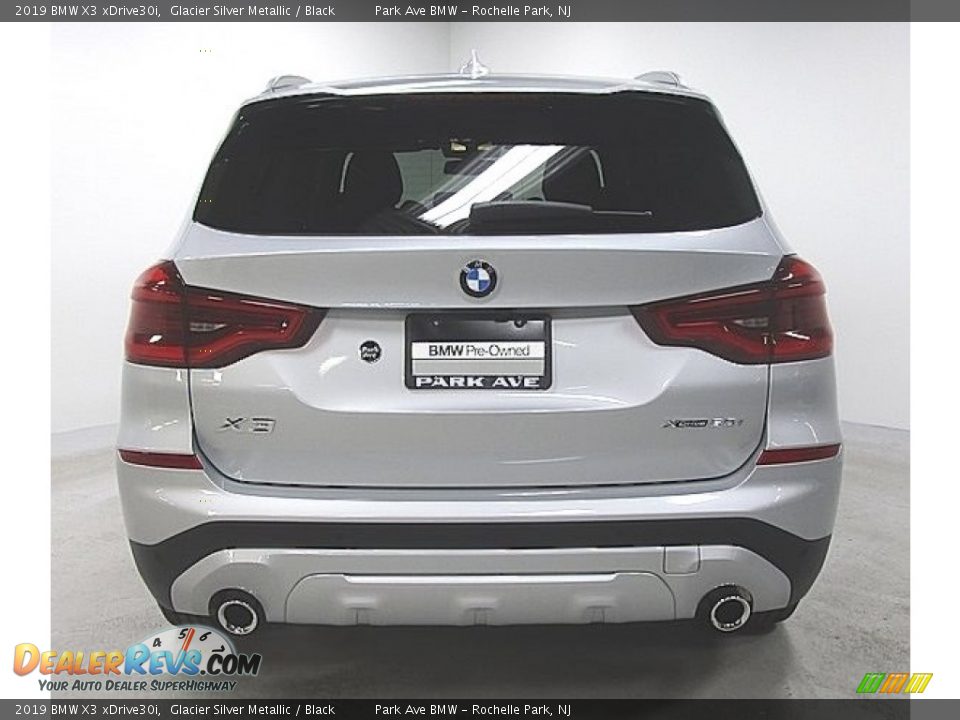 2019 BMW X3 xDrive30i Glacier Silver Metallic / Black Photo #4