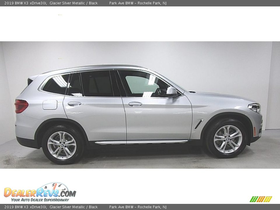 2019 BMW X3 xDrive30i Glacier Silver Metallic / Black Photo #6