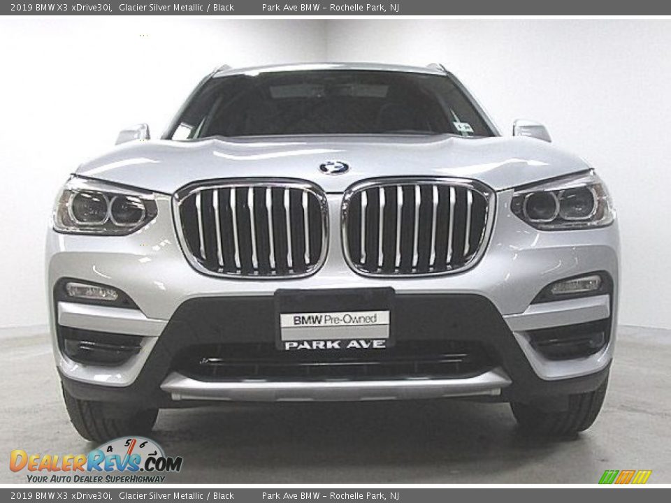2019 BMW X3 xDrive30i Glacier Silver Metallic / Black Photo #8
