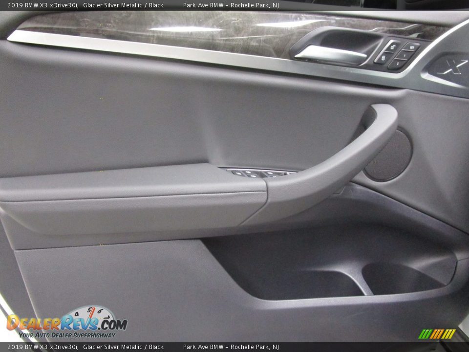 2019 BMW X3 xDrive30i Glacier Silver Metallic / Black Photo #9