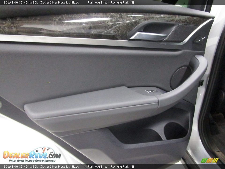 2019 BMW X3 xDrive30i Glacier Silver Metallic / Black Photo #12