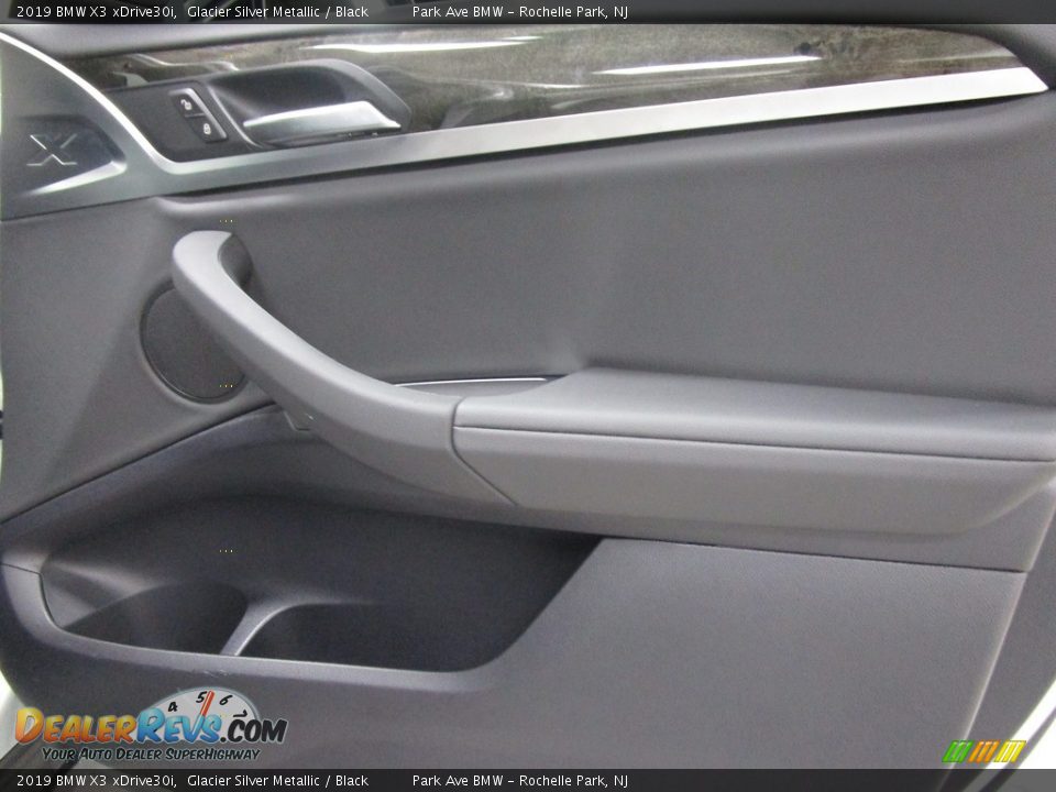 2019 BMW X3 xDrive30i Glacier Silver Metallic / Black Photo #15