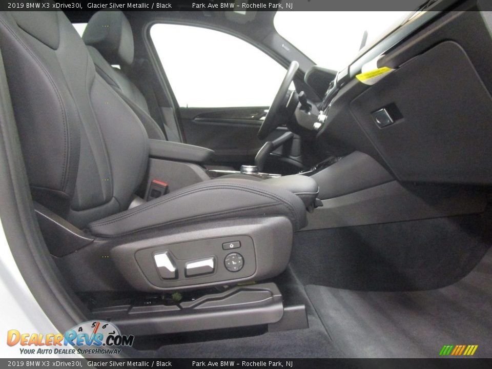 2019 BMW X3 xDrive30i Glacier Silver Metallic / Black Photo #17