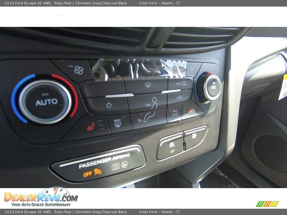 2019 Ford Escape SE 4WD Ruby Red / Chromite Gray/Charcoal Black Photo #16