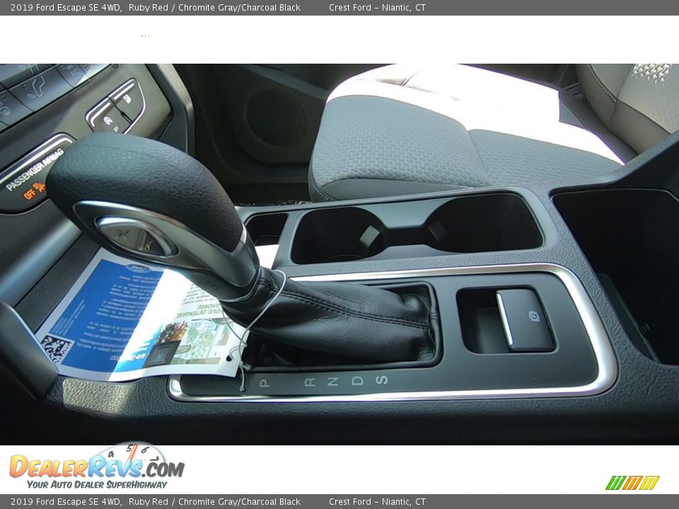 2019 Ford Escape SE 4WD Ruby Red / Chromite Gray/Charcoal Black Photo #17