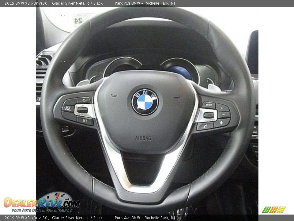 2019 BMW X3 xDrive30i Glacier Silver Metallic / Black Photo #25
