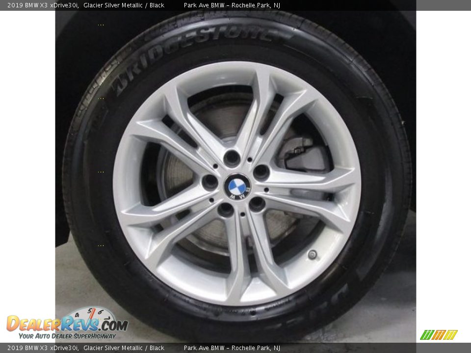 2019 BMW X3 xDrive30i Glacier Silver Metallic / Black Photo #30