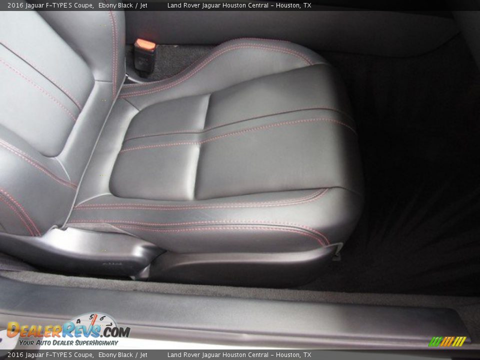 2016 Jaguar F-TYPE S Coupe Ebony Black / Jet Photo #16