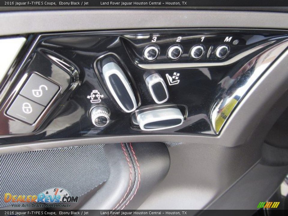2016 Jaguar F-TYPE S Coupe Ebony Black / Jet Photo #24