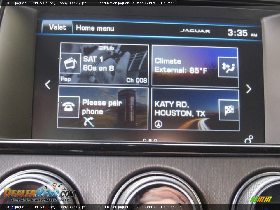 2016 Jaguar F-TYPE S Coupe Ebony Black / Jet Photo #29