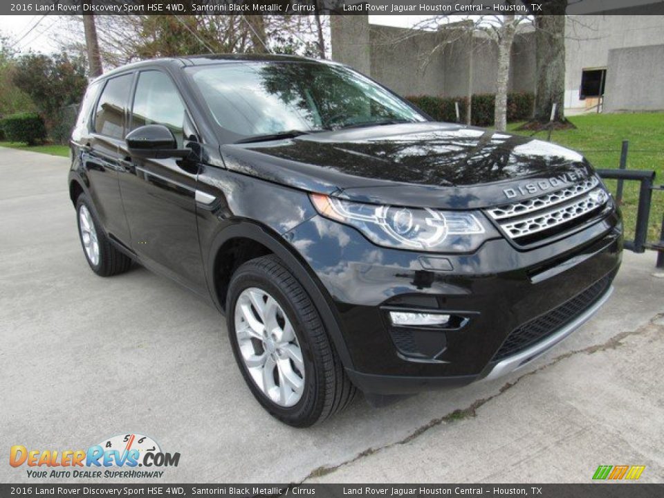 2016 Land Rover Discovery Sport HSE 4WD Santorini Black Metallic / Cirrus Photo #2
