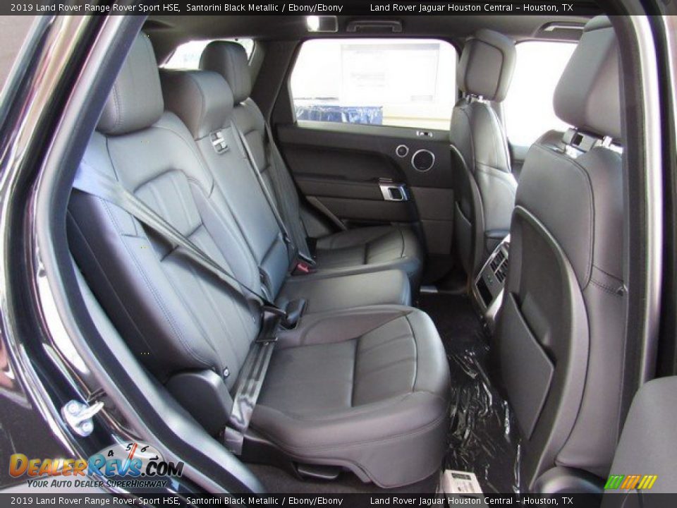 2019 Land Rover Range Rover Sport HSE Santorini Black Metallic / Ebony/Ebony Photo #18