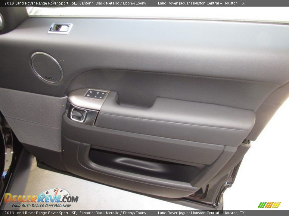 2019 Land Rover Range Rover Sport HSE Santorini Black Metallic / Ebony/Ebony Photo #20