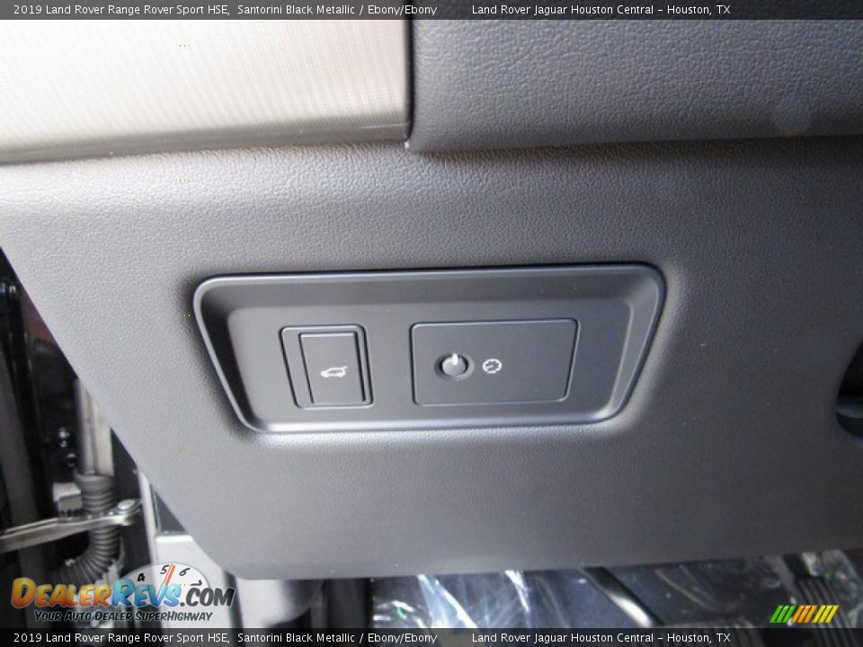 2019 Land Rover Range Rover Sport HSE Santorini Black Metallic / Ebony/Ebony Photo #26