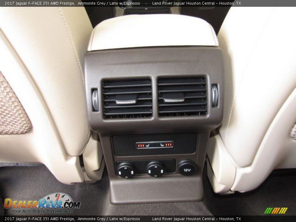 2017 Jaguar F-PACE 35t AWD Prestige Ammonite Grey / Latte w/Espresso Photo #17