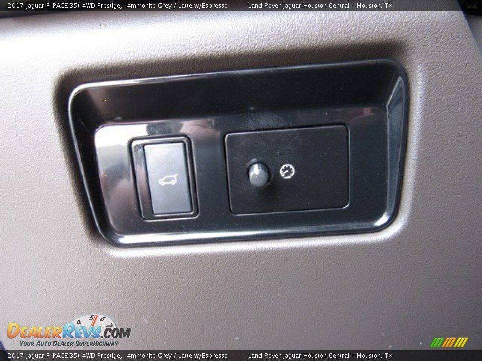 2017 Jaguar F-PACE 35t AWD Prestige Ammonite Grey / Latte w/Espresso Photo #27