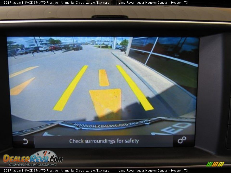 2017 Jaguar F-PACE 35t AWD Prestige Ammonite Grey / Latte w/Espresso Photo #34