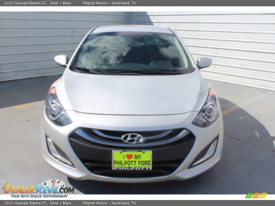 2013 Hyundai Elantra GT Silver / Black Photo #3