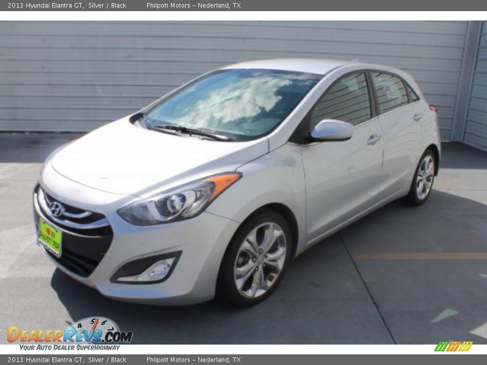 2013 Hyundai Elantra GT Silver / Black Photo #4