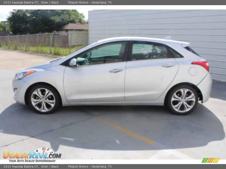 2013 Hyundai Elantra GT Silver / Black Photo #6