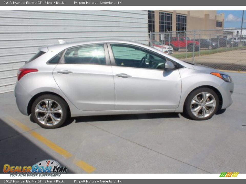 2013 Hyundai Elantra GT Silver / Black Photo #10