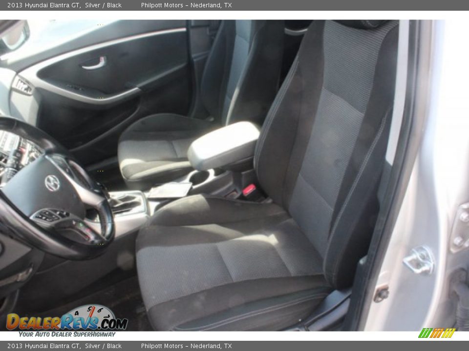 2013 Hyundai Elantra GT Silver / Black Photo #12