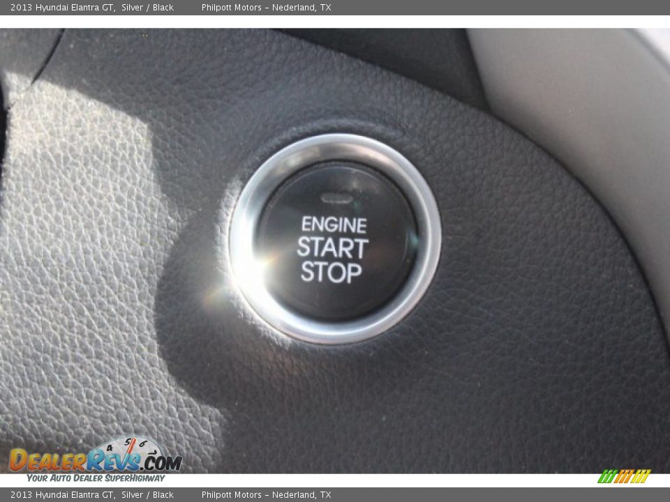2013 Hyundai Elantra GT Silver / Black Photo #15