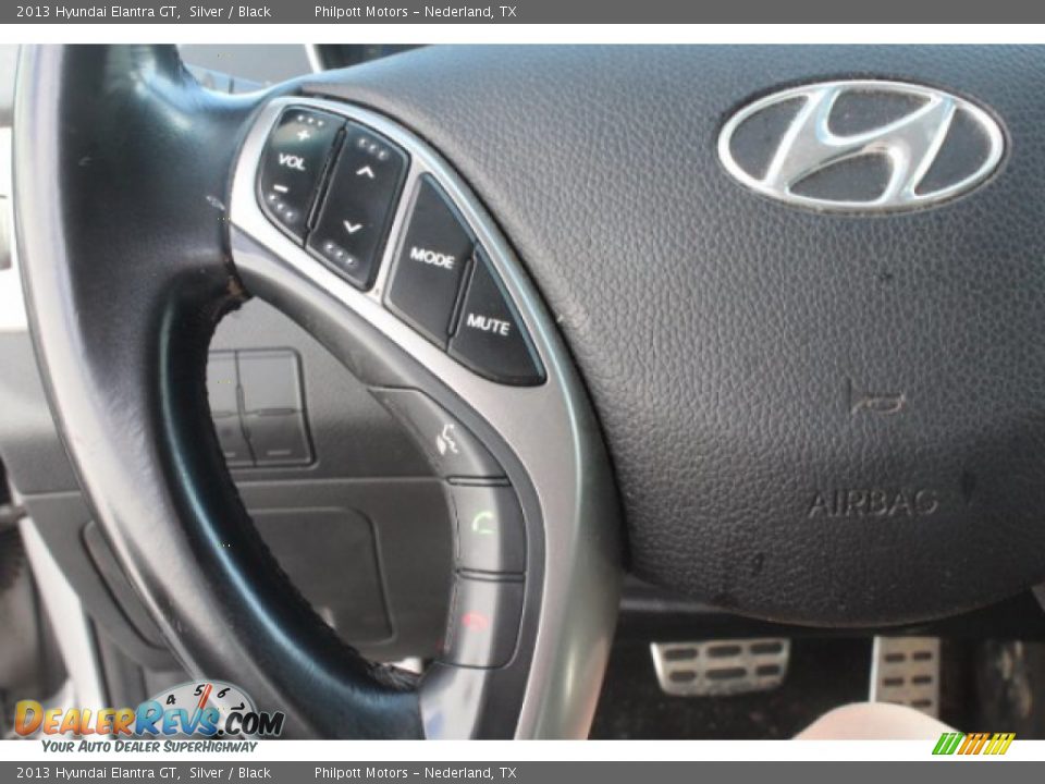 2013 Hyundai Elantra GT Silver / Black Photo #16