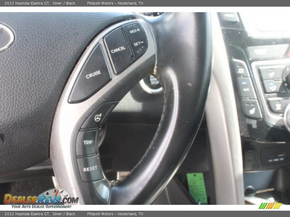 2013 Hyundai Elantra GT Silver / Black Photo #17